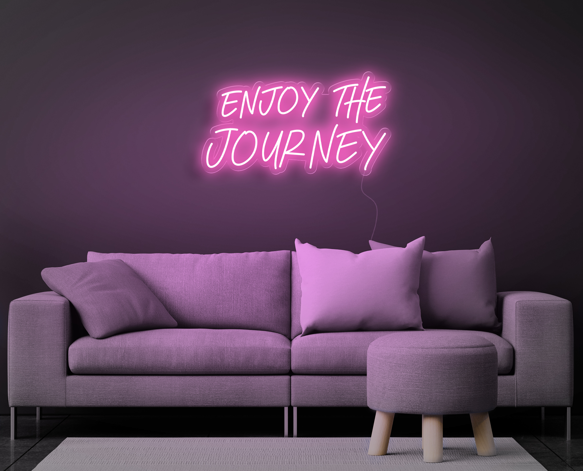 Enjoy The Journey, Perfect Travel Neon Sign